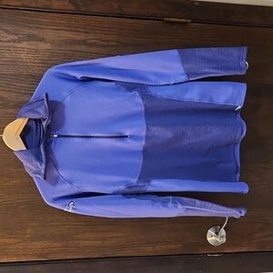 Thermal capaline / R1 1/2 zip funnel neck top